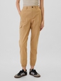 Girlfriend Khaki Cargo Joggers