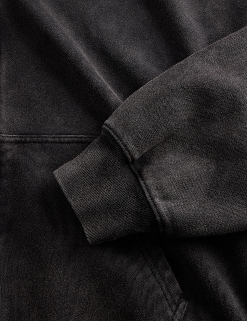 Heavyweight Oversized Crop Zip Hoodie