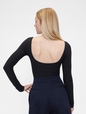 GAP STUDIO KNIT SCOOP BACK BODYSUIT