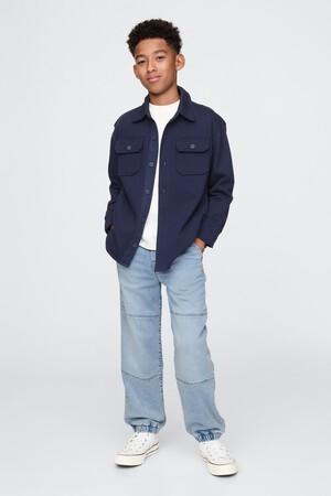 Kids Knit Relaxed Pull-On Jeans