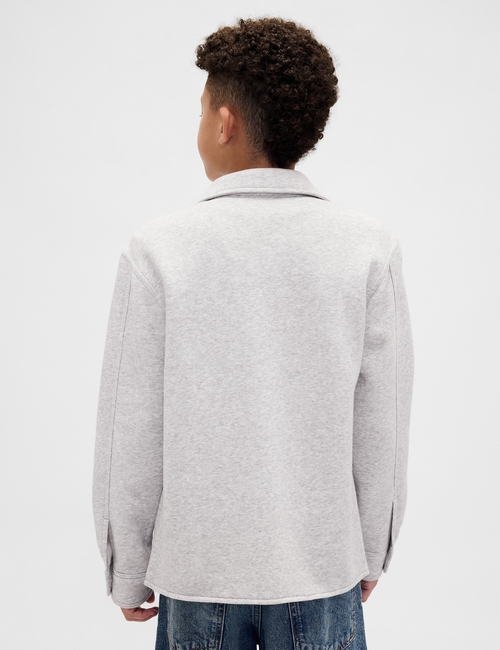 Kids Cozy Button-Front Shirt