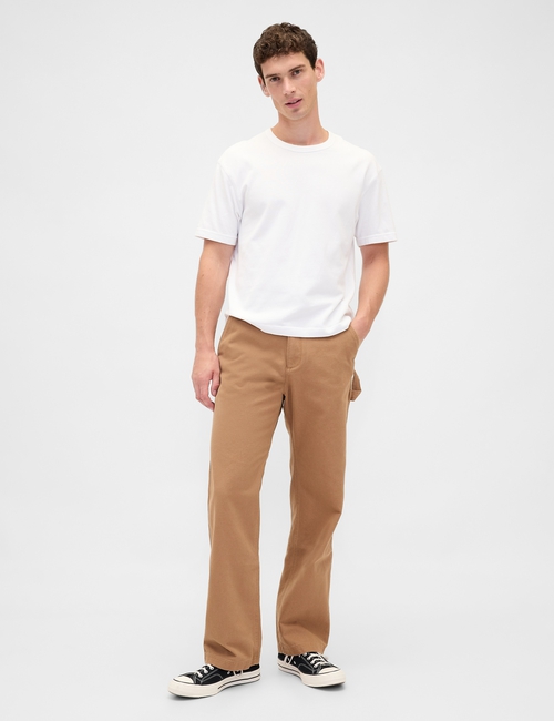 Canvas '90s Loose Carpenter Pants