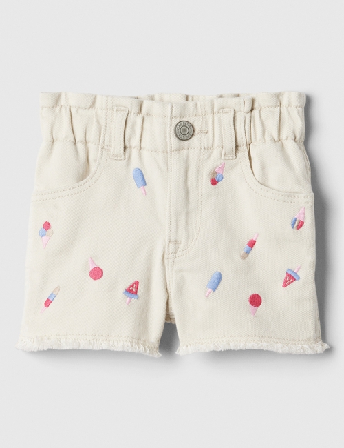 V-EMB MOM SHORT