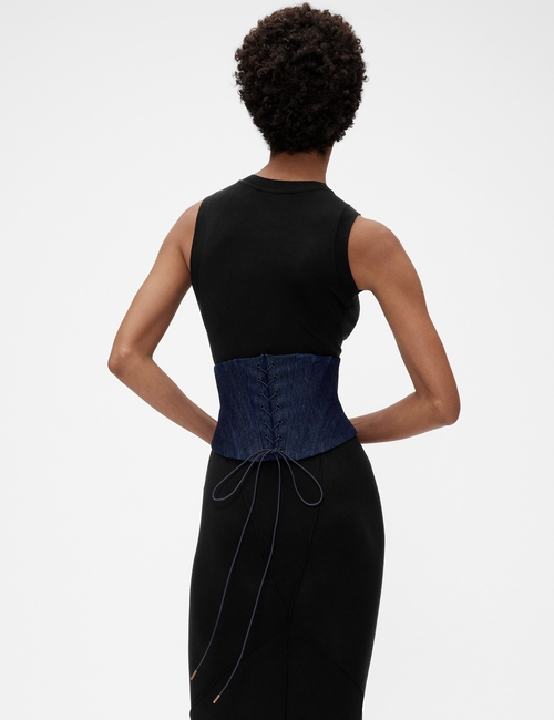 GapStudio Denim Corset Belt
