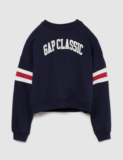 LOGO WEDGE PULLOVER
