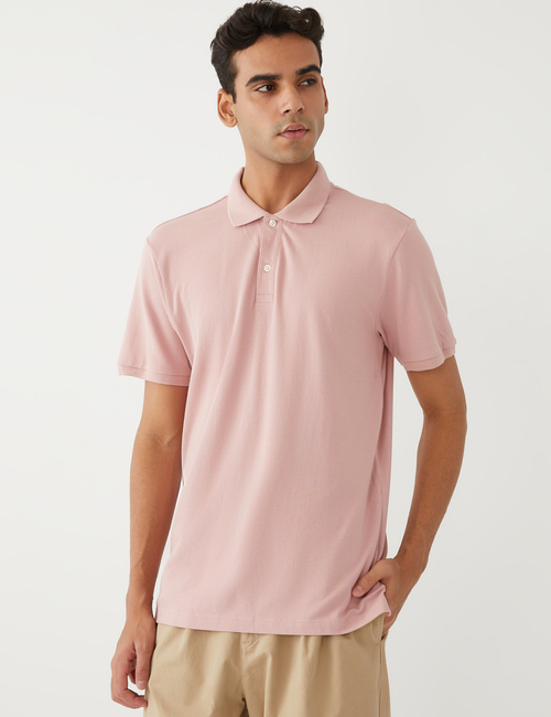 Stretch Pique Polo Shirt