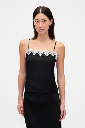SL LACE TRIM CAMI