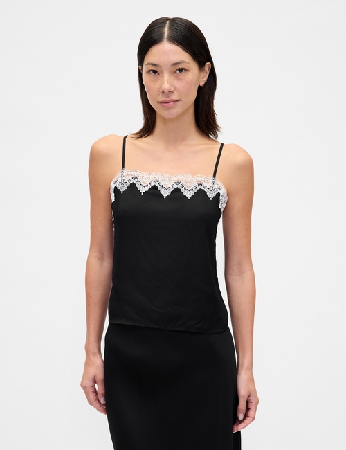 SL LACE TRIM CAMI