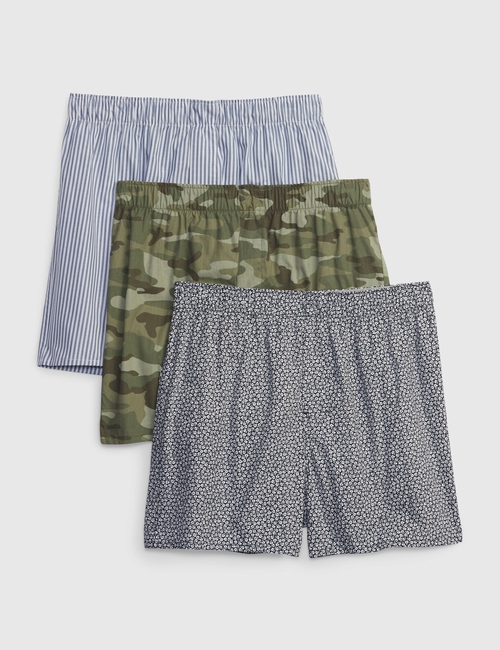Cotton Boxers (3-Pack)