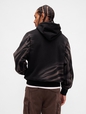 VintageSoft Oversized Logo Hoodie