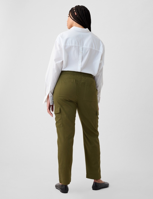 Mid Rise Easy Cargo Pants