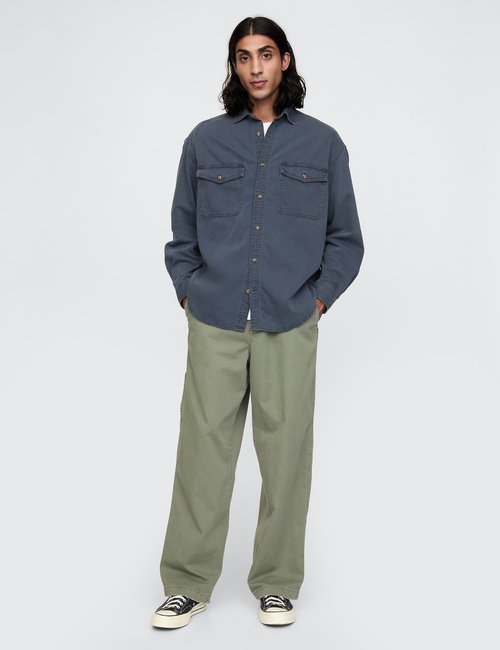 UltraSoft Denim Big Shirt