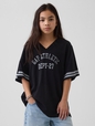 Kids Oversized Gap Athletic Jersey T-Shirt