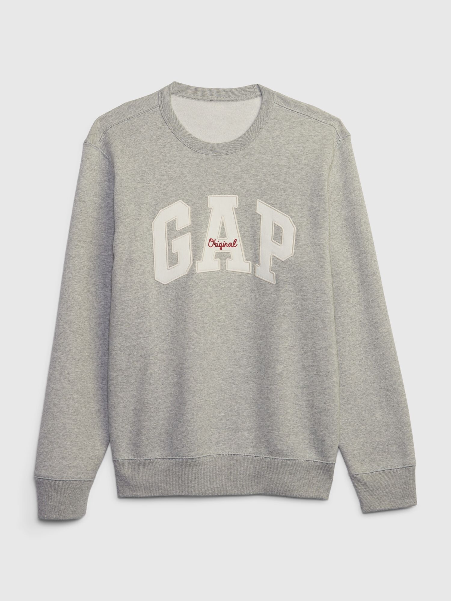 Gap logo fleece crewneck sweatshirt new arrivals