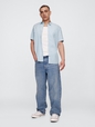 Stretch Poplin Shirt in Standard Fit