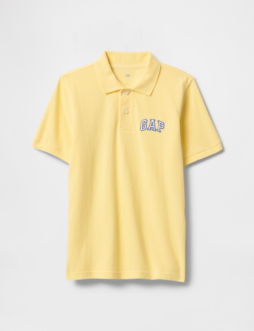 Kids Gap Logo Pique Polo Shirt
