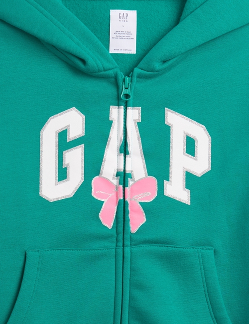 Kids Relaxed Gap Logo Zip Hoodie