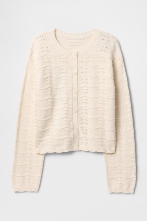 Kids Relaxed Crochet Cardigan