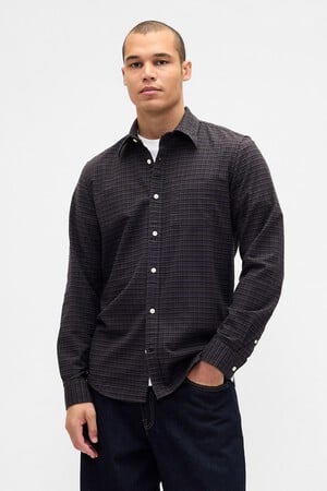 Plaid Oxford Shirt