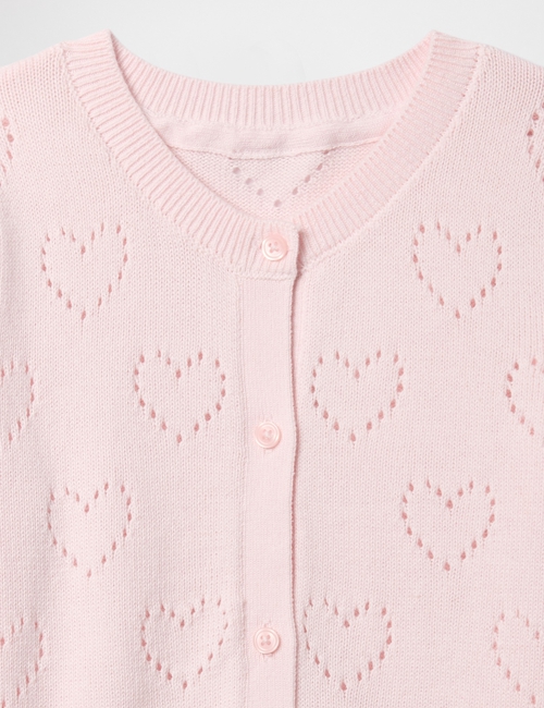 babyGap Pointelle Heart Cardigan