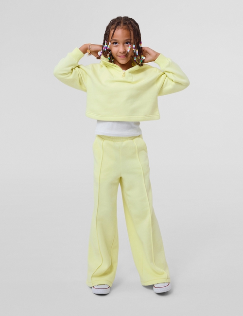 Kids Relaxed Wide-Leg Track Pants