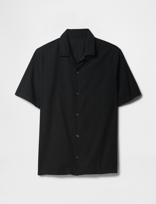 V-SS STANDARD LINEN COTTON RESORT COLLAR