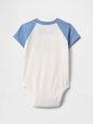 Baby Gap Logo Raglan Bodysuit
