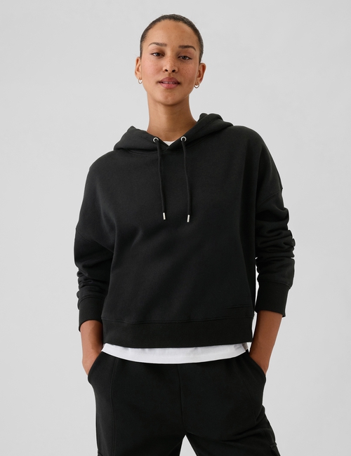 Vintage Soft Cropped Hoodie