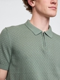 Crochet Polo Shirt