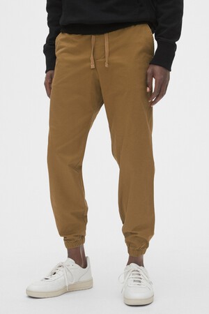 Slim Canvas Joggers with GapFlex