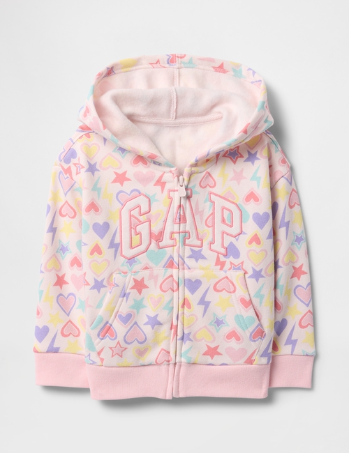 babyGap Relaxed Logo Zip Hoodie