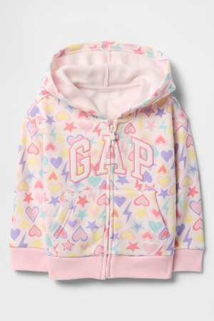 babyGap Relaxed Logo Zip Hoodie