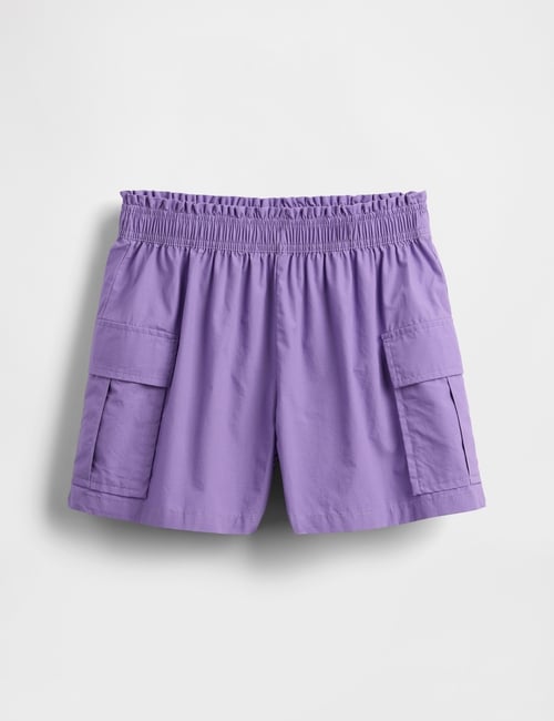 Kids Poplin Easy Cargo Shorts