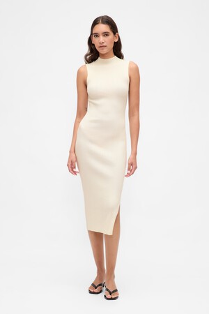 Rib Midi Sweater Dress