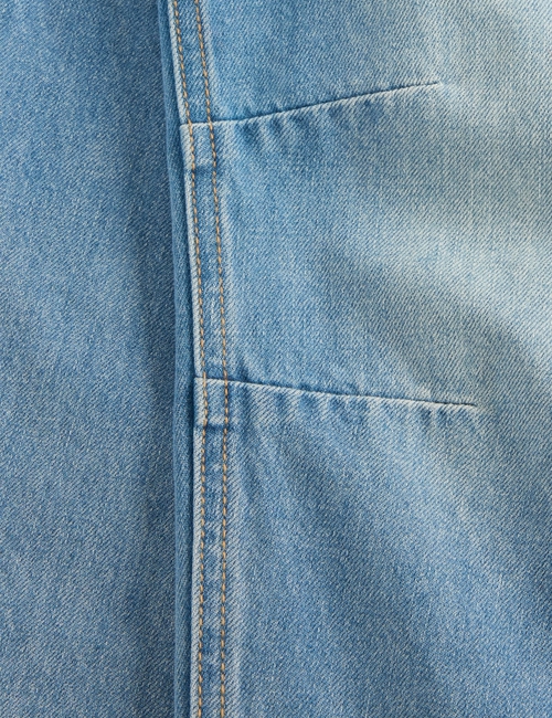 Kids High Rise Easy Barrel Jeans