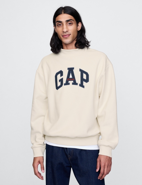 Vintage Soft Oversized Logo Sweatshirt