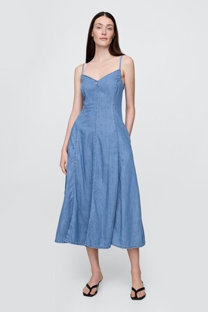 Denim Maxi Dress