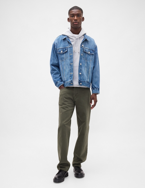 Relaxed Straight Jeans