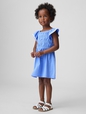 Baby & Toddler Smocked Flutter-Sleeve Dress