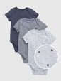 Baby First Favorite Short Sleeve Bodysuit (3-Pack)