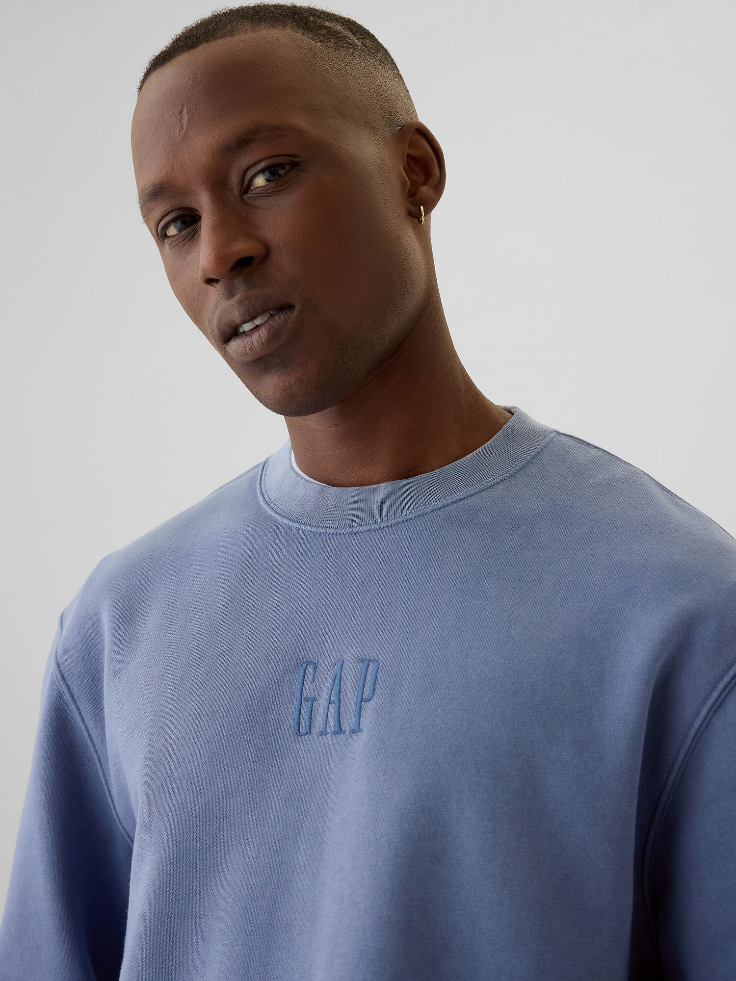 Shop Gap Logo Sweatshirt for Mens GAP UAE