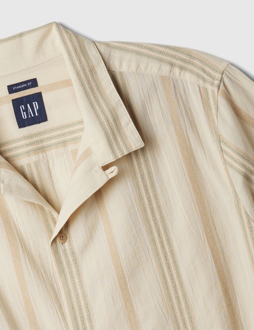 Linen-Cotton Resort Shirt