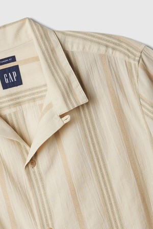 Linen-Cotton Resort Shirt