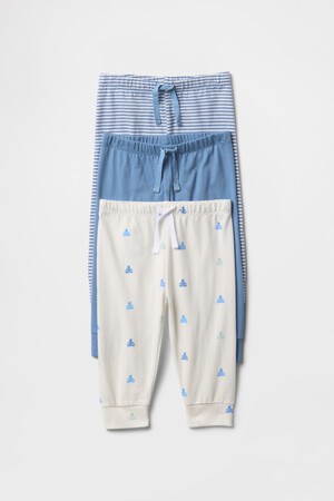 Baby First Favorites Organic Cotton Pull-On Pants (3-Pack)