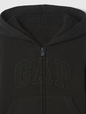 babyGap Logo Sherpa-Lined Zip Hoodie