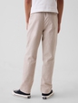 Kids Linen-Cotton Relaxed Easy Pants