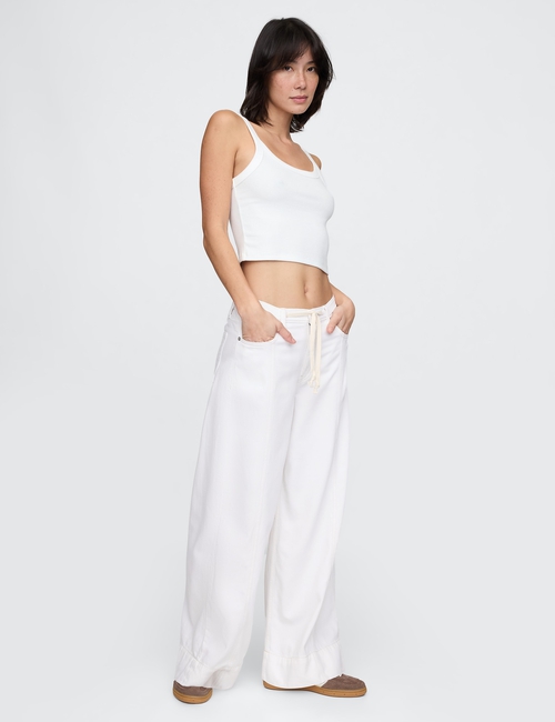 Mid Rise UltraSoft Baggy Jeans