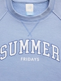 Gap × Summer Fridays Oversized Raglan Logo Sweatshirt
