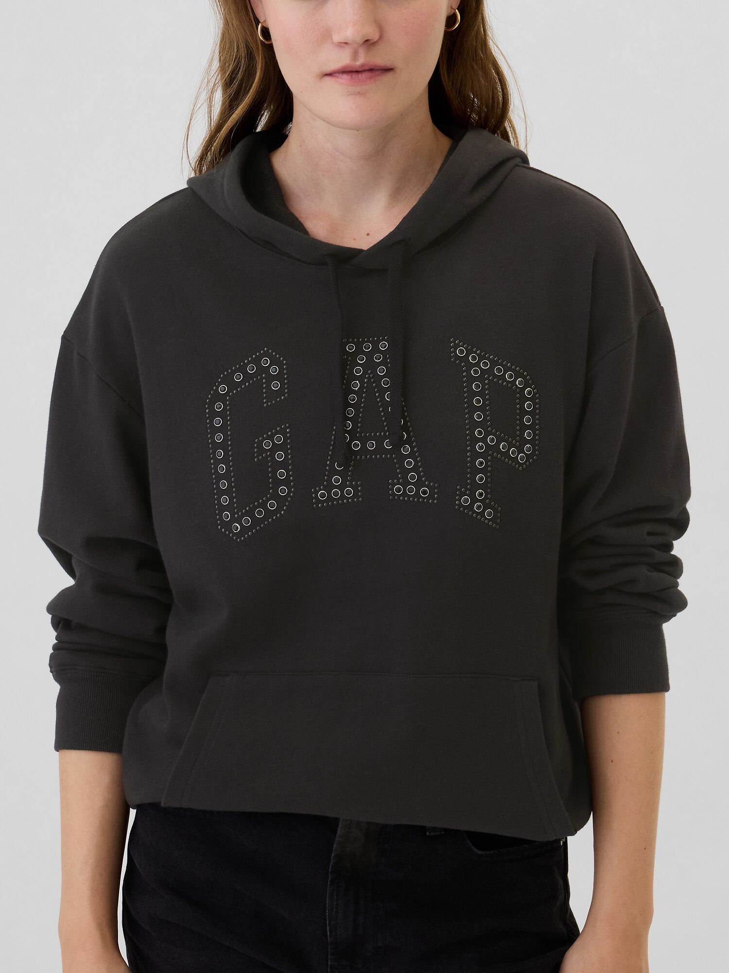 Shop Relaxed Gap Logo Hoodie for Womens GAP UAE