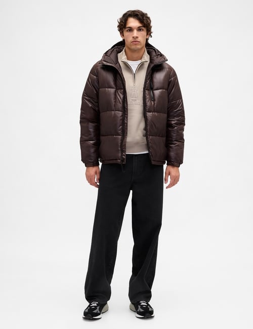 Heavyweight Oversized Logo Half-Zip Pullover